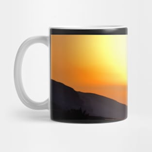 Greece - Orange sunset Mug